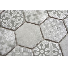Mosaïque hexagonale à motifs