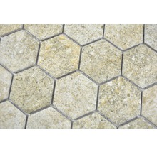 Carreaux hexagonaux en pierre naturelle pour l''intérieur