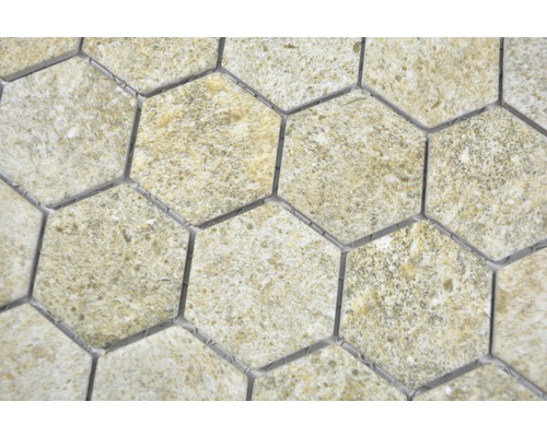 Carreaux hexagonaux en pierre naturelle pour l''intérieur
