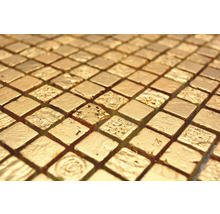 Natursteinmosaik XAM 47 30x30 cm Gold