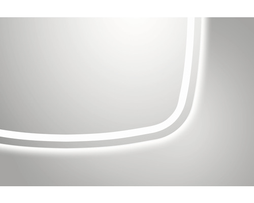 Image abstraite d''une lampe LED courbée