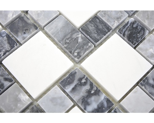 Mosaïque en marbre et pierre