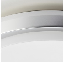 LED Außendeckenleuchte IP65 12W 1600 lm 3000 K warmweiß HxØ 48x280 mm Devora silber/weiß Kunststoff-thumb-6