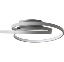 Plafonnier LED 42W 4775 lm 3000 K HxØ 11,5x39,5 cm Labyrinth gris
