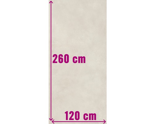 Carrelage sol et mur XXL Fresh Ivory Natural 120x260 cm