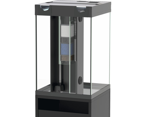 Aquarium avec système de filtration