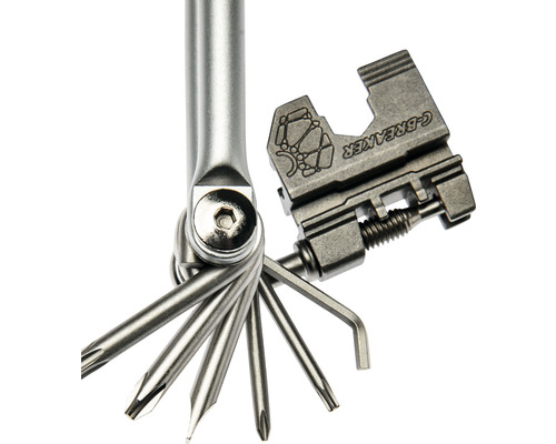 Multitool avec dérive-chaîne pour vélos