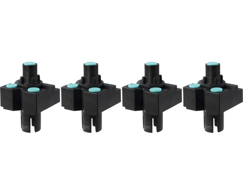 Quatre modules d''irrigation pour plantes en pot