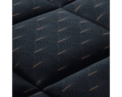 Tissu matelassé avec motif graphique