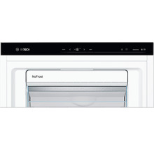 Vue détaillée d''un congélateur Bosch avec technologie NoFrost