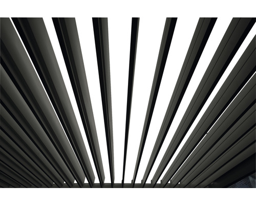 Lamellendach aus Aluminium
