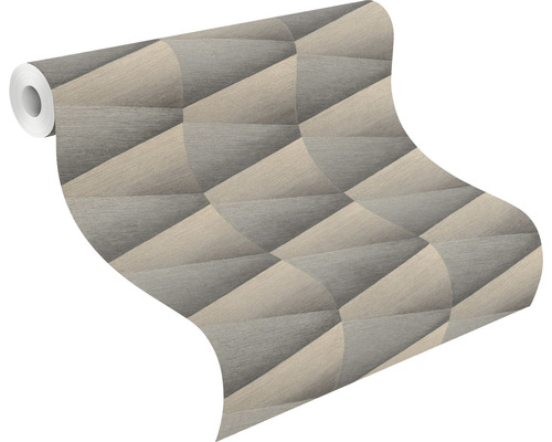 Rouleau de papier peint avec motif géométrique