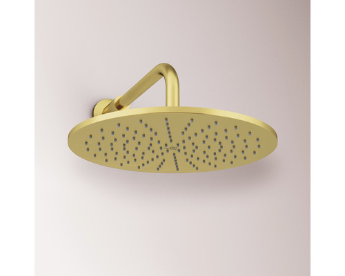Goldene Regendusche für die Dusche