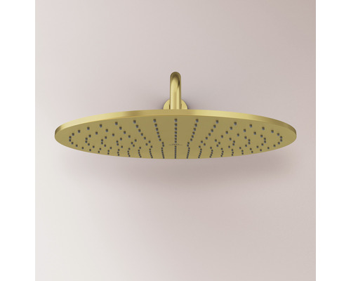 Goldene Kopfbrause für Dusche