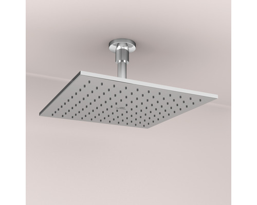 Vierkantige Kopfbrause zur Deckenmontage