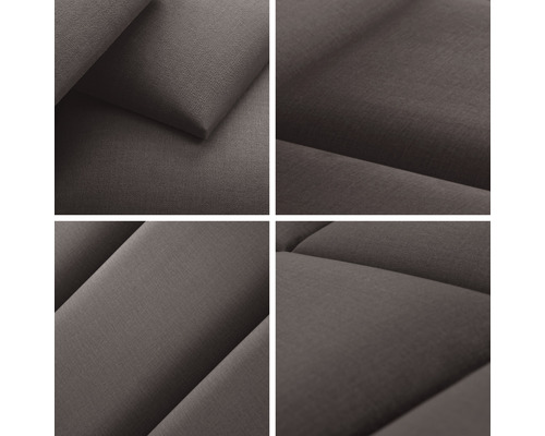 Gros plan de textiles sous différentes perspectives