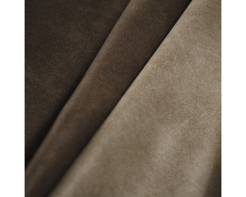 Gros plan de tissu d''ameublement en différentes nuances de brun