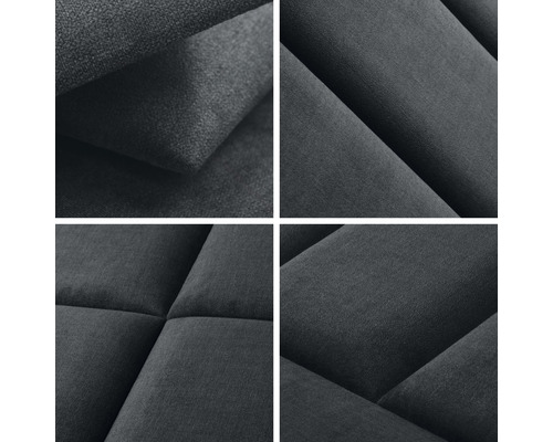 Gros plan d''un revêtement mural structuré en tissu