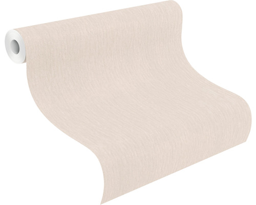 Rouleau de papier peint avec une structure textile discrète