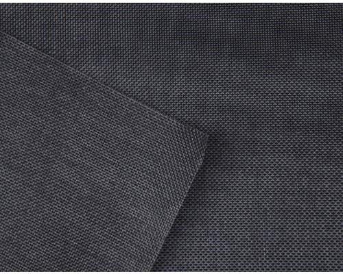 Gros plan d''un tissu d''ameublement gris texturé