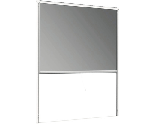 Moustiquaire Windhager COOL protection solaire fenêtre-store blanc 100x160 cm