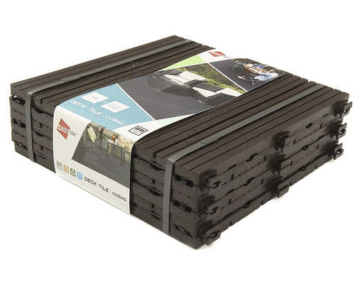 Dalles de terrasse emballées pour pose au sol à l''extérieur