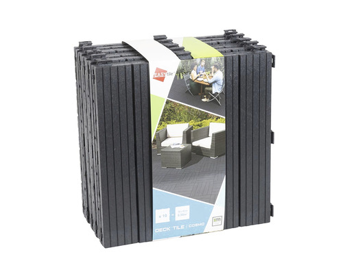Unité d''emballage de dalles de terrasse à poser à l''extérieur