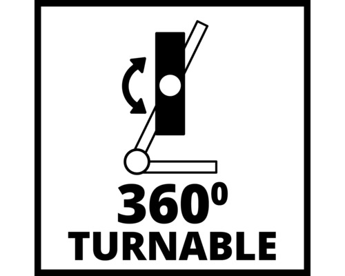 Symbole pour rotatif à 360 degrés