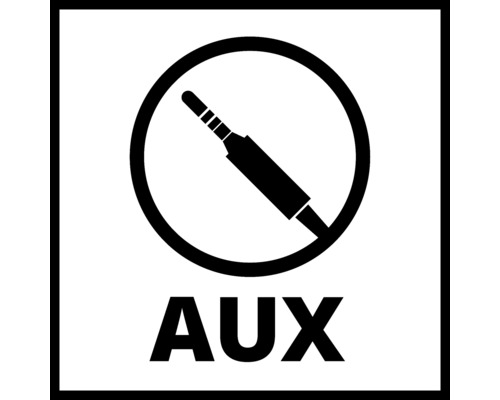 Port AUX non disponible