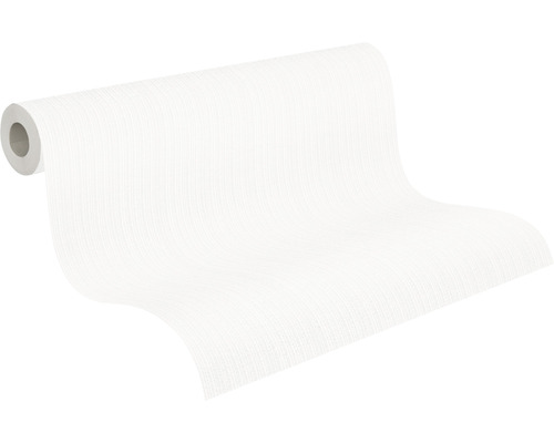 Rolle mit weißer Tapete