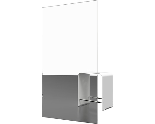 Theke mit Spuckschutz aus Acrylglas