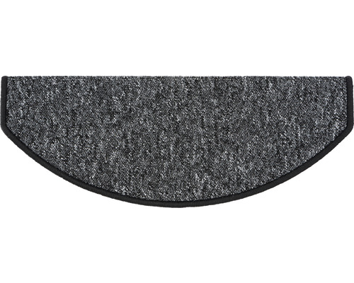 Halbrunde Teppich-Treppenstufe