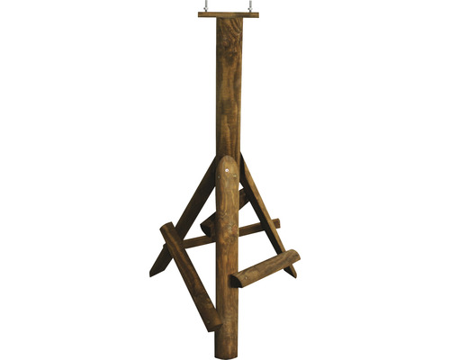 Support en bois pour séchoir à linge avec matériel de fixation