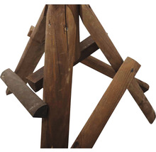 Construction en bois avec des entretoises
