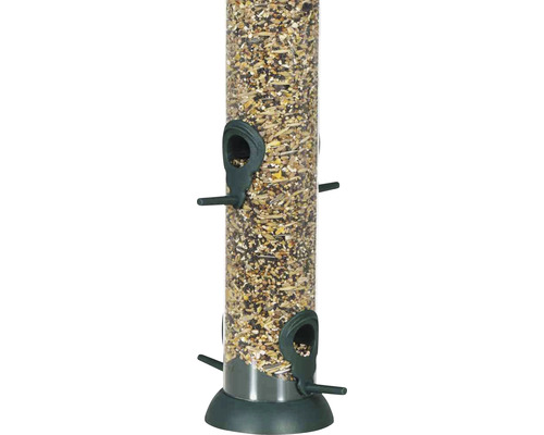 Vogelfutterspender mit Futterfüllung