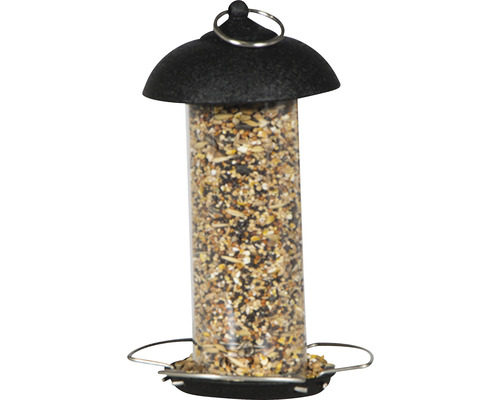 Vogelfutterspender mit Saatgut
