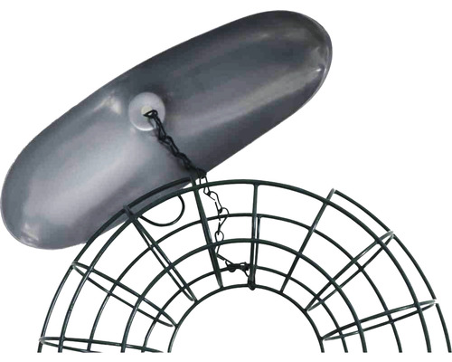 Blumenampel mit Pflanzschale und Kettenaufhängung