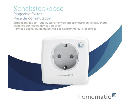 Schaltsteckdose für den Innenbereich