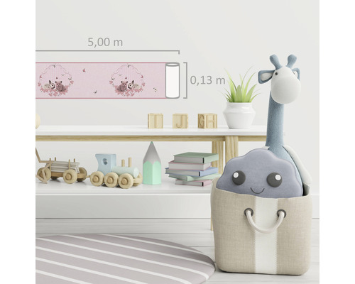 Chambre d''enfant décorative avec bordure, longueur 5,00 m et largeur 0,13 m