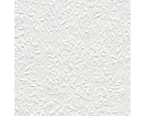 Weisse Raufasertapete mit grober Struktur