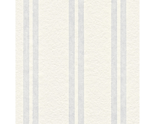 Papier peint intissé 2435-15 Meistervlies ProProtect rayures blanc Papier peint à rayures