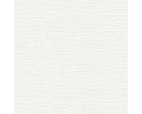 Papier peint intissé 2506-12 structure tissu blanc