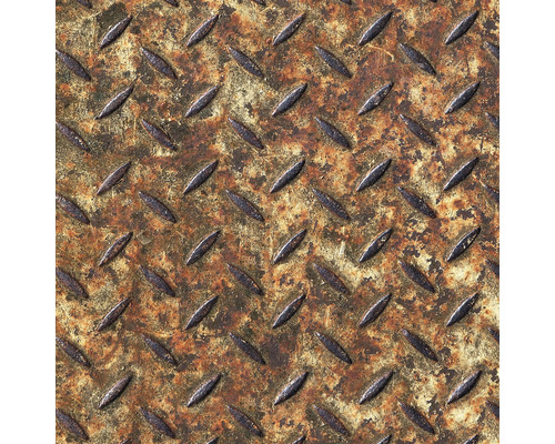 Metallplatte mit Riffelblechmuster