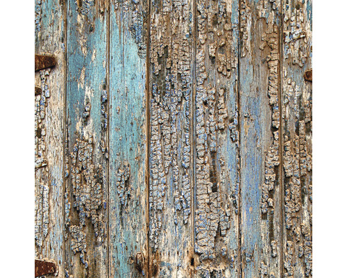 Gros plan d''une vieille porte en bois avec de la peinture écaillée