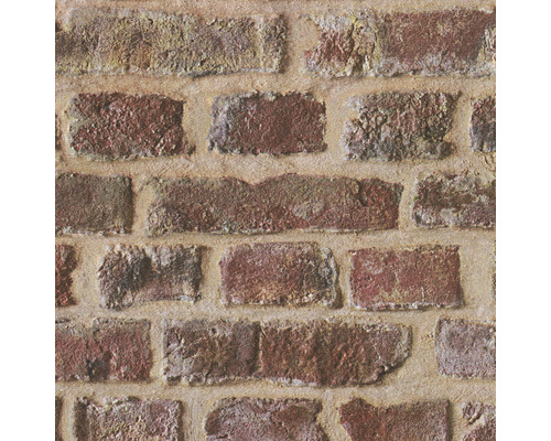 Gros plan d''un papier peint à motif de briques