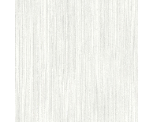 Papier peint texturé blanc avec motif de lignes verticales