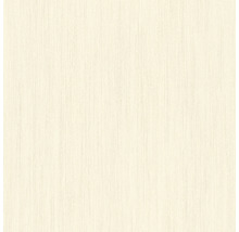 Papier peint intissé 328827 Sumatra uni crème blanc