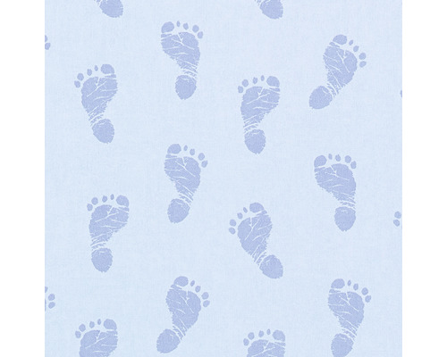 Stoff mit Fußabdruckmuster