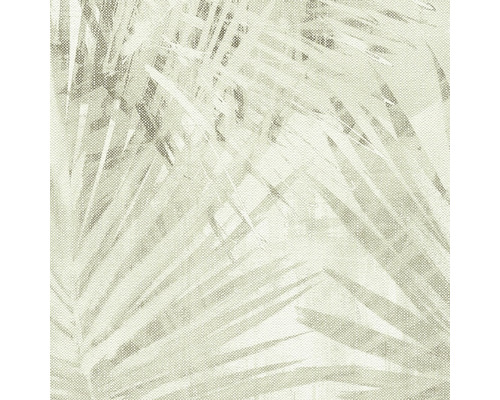 Nahaufnahme einer Tapete mit Palmenblattmuster