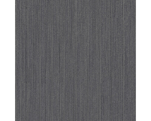 Graue Textiltapete mit vertikalem Streifenmuster